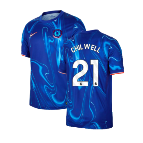 2024-2025 Chelsea Home Shirt (Chilwell 21)