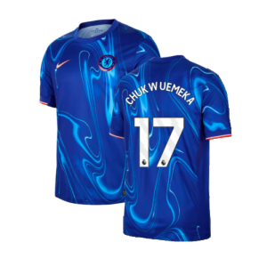 2024-2025 Chelsea Home Shirt (Chukwuemeka 17)