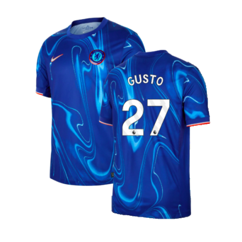 2024-2025 Chelsea Home Shirt (Gusto 27)