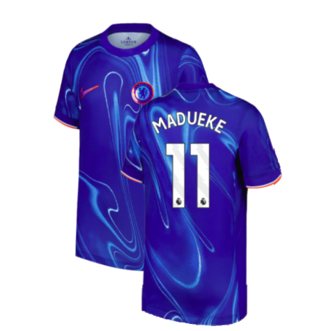 2024-2025 Chelsea Home Shirt (Kids) (Madueke 11)