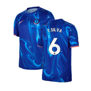 2024-2025 Chelsea Home Shirt (T.Silva 6)