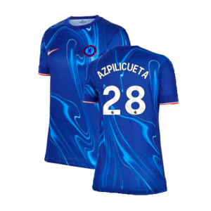 2024-2025 Chelsea Home Shirt (Womens) (Azpilicueta 28)