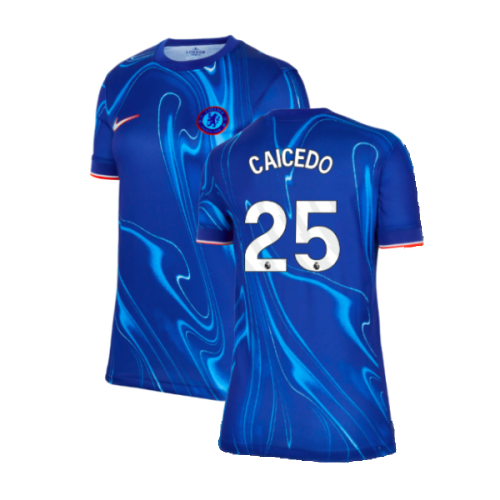 2024-2025 Chelsea Home Shirt (Womens) (Caicedo 25)