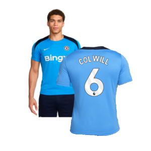 2024-2025 Chelsea Strike Dri-FIT Knit Shirt (Light Photo Blue) (Colwill 6)