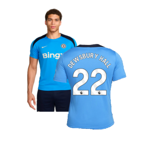 2024-2025 Chelsea Strike Dri-FIT Knit Shirt (Light Photo Blue) (Dewsbury Hall 22)