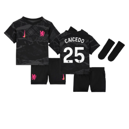 2024-2025 Chelsea Third Baby Kit (Caicedo 25)