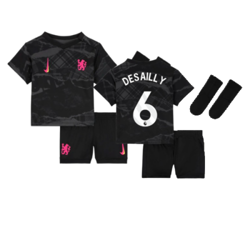 2024-2025 Chelsea Third Baby Kit (Desailly 6)