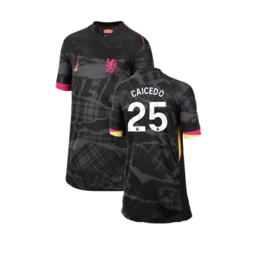 2024-2025 Chelsea Third Shirt (Kids) (Caicedo 25)