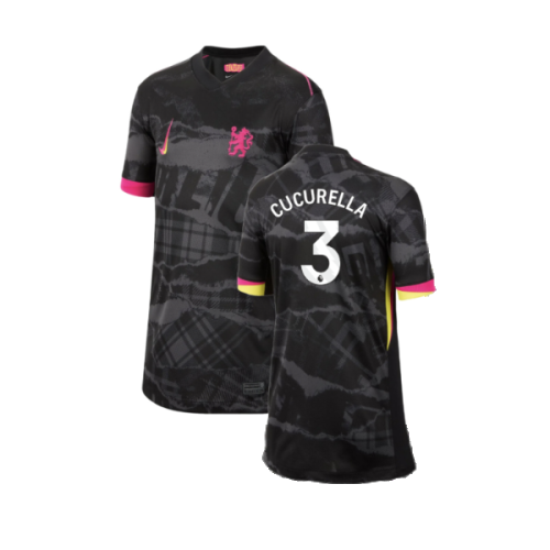 2024-2025 Chelsea Third Shirt (Kids) (Cucurella 3)