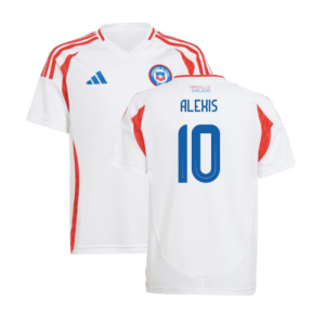 2024-2025 Chile Away Shirt (Kids) (ALEXIS 10)