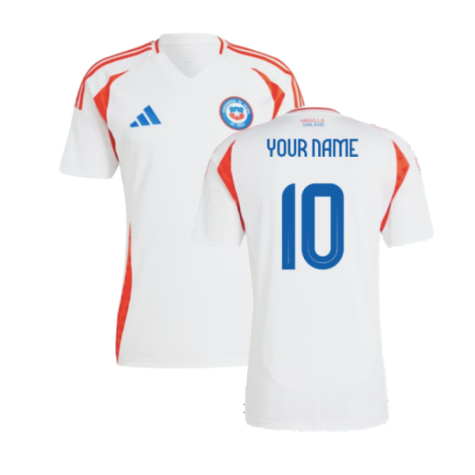 2024-2025 Chile Away Shirt (Your Name)