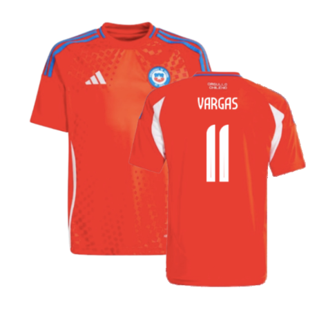 2024-2025 Chile Home Shirt (Kids) (VARGAS 11)