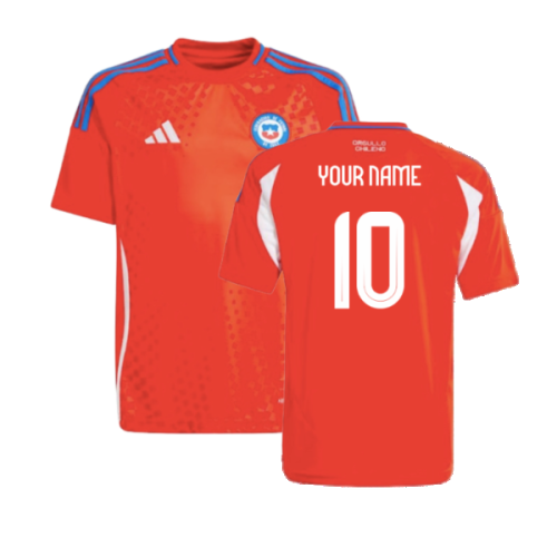 2024-2025 Chile Home Shirt (Kids) (Your Name)