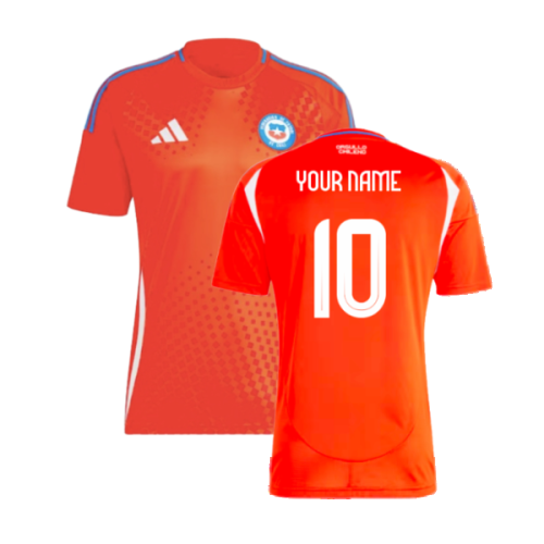 2024-2025 Chile Home Shirt (Your Name)