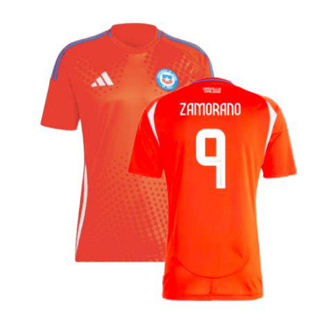 2024-2025 Chile Home Shirt (ZAMORANO 9)