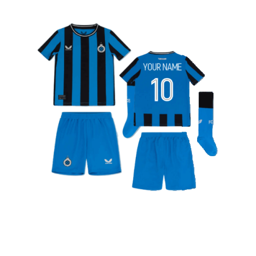 2024-2025 Club Brugge Home Mini Kit (Your Name)