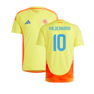 2024-2025 Colombia Home Shirt (VALDERRAMA 10)