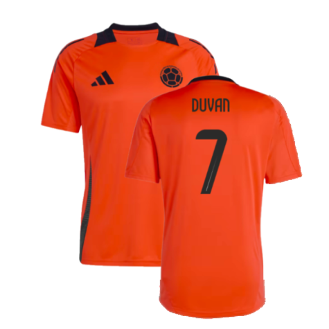 2024-2025 Colombia Training Jersey (Semi Solar Red) (DUVAN 7)