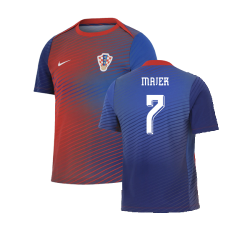 2024-2025 Croatia Academy Pro Football Shirt (Deep Royal) (Majer 7)