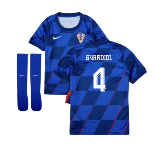 2024-2025 Croatia Away Mini Kit (Gvardiol 4)