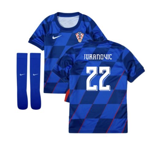 2024-2025 Croatia Away Mini Kit (Juranovic 22)