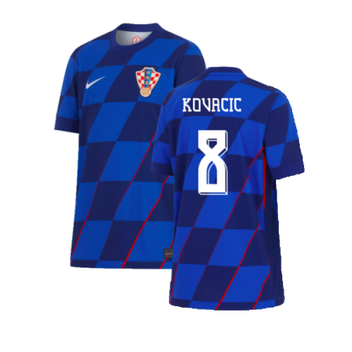 2024-2025 Croatia Away Shirt (Kids) (Kovacic 8)