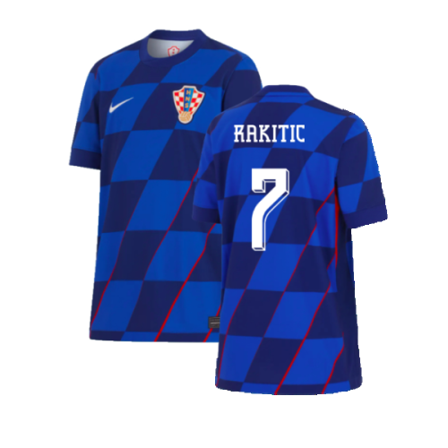 2024-2025 Croatia Away Shirt (Kids) (Rakitic 7)