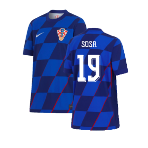2024-2025 Croatia Away Shirt (Kids) (Sosa 19) 2024-2025 Croatia Away Shirt (Kids) (Sosa 19)