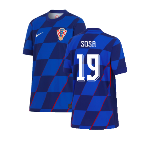 2024-2025 Croatia Away Shirt (Kids) (Sosa 19)