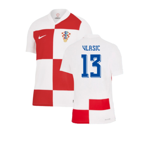 2024-2025 Croatia Home Dri-Fit ADV Authentic Shirt (Vlasic 13)