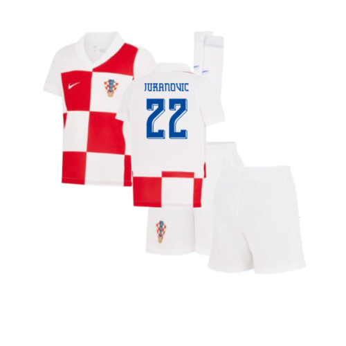 2024-2025 Croatia Home Mini Kit (Juranovic 22)