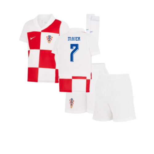 2024-2025 Croatia Home Mini Kit (Majer 7)