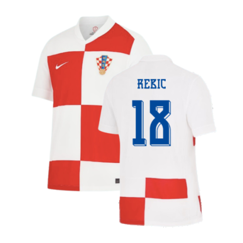 2024-2025 Croatia Home Shirt (Rebic 18)