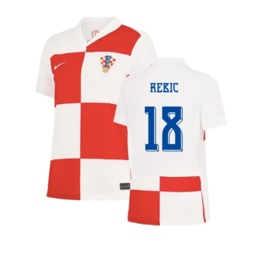 2024-2025 Croatia Home Shirt (Womens) (Rebic 18)