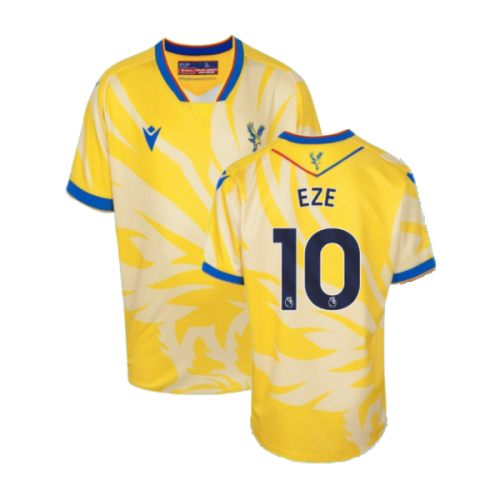 2024-2025 Crystal Palace Away Shirt (Kids) (Eze 10)