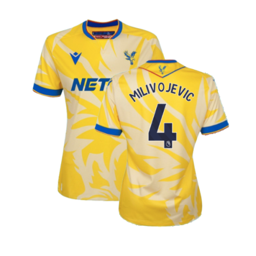 2024-2025 Crystal Palace Away Shirt (Womens) (Milivojevic 4)