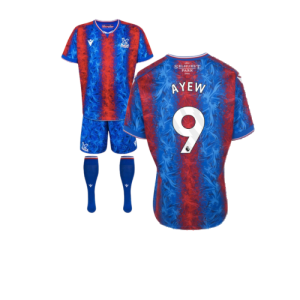 2024-2025 Crystal Palace Home Mini Kit (Ayew 9) 2024-2025 Crystal Palace Home Mini Kit (Ayew 9)
