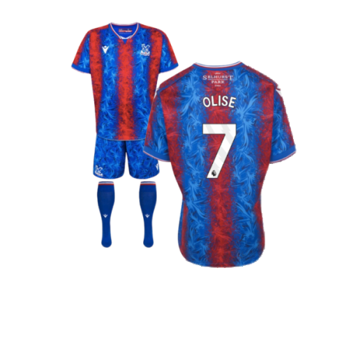 2024-2025 Crystal Palace Home Mini Kit (Olise 7)