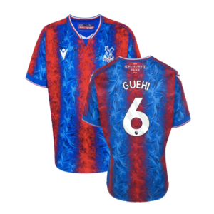 2024-2025 Crystal Palace Home Shirt (Kids) (Guehi 6)