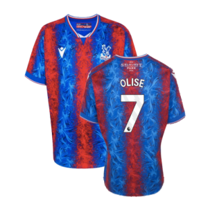 2024-2025 Crystal Palace Home Shirt (Kids) (Olise 7)