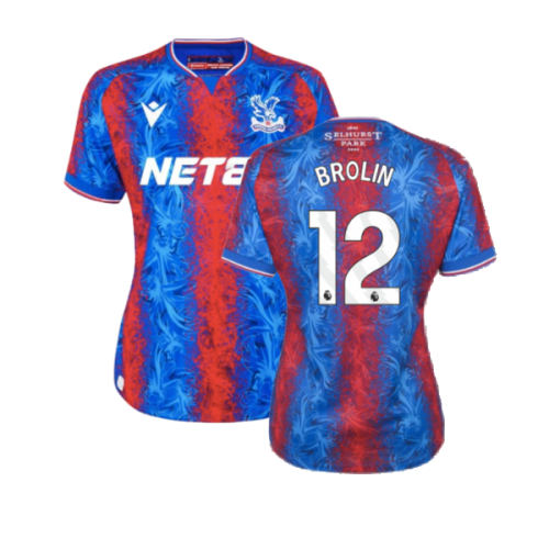 2024-2025 Crystal Palace Home Shirt (Ladies) (Brolin 12)