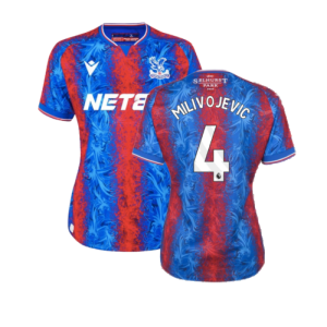 2024-2025 Crystal Palace Home Shirt (Ladies) (Milivojevic 4)