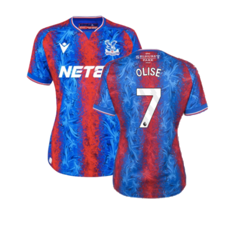 2024-2025 Crystal Palace Home Shirt (Ladies) (Olise 7)