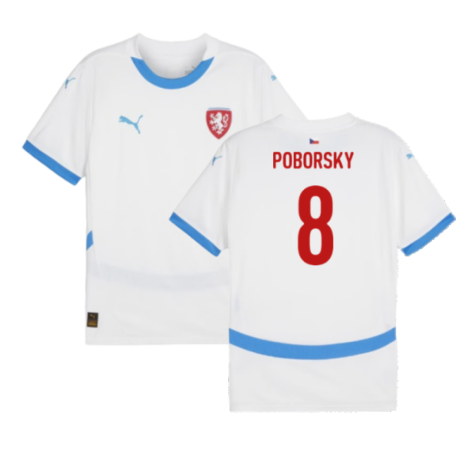 2024-2025 Czech Republic Away Shirt (Poborsky 8)