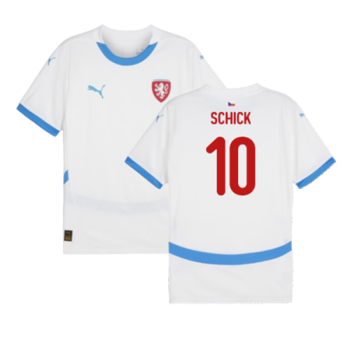 2024-2025 Czech Republic Away Shirt (Schick 10)