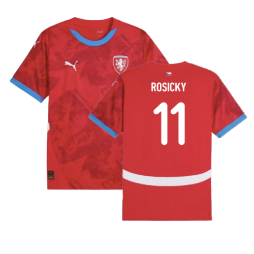 2024-2025 Czech Republic Home Shirt (Kids) (Rosicky 11)