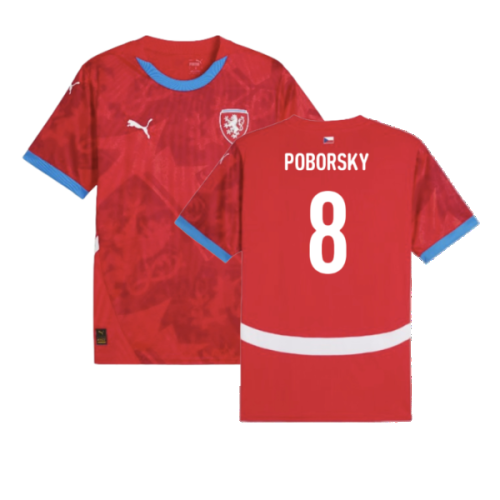 2024-2025 Czech Republic Home Shirt (Ladies) (Poborsky 8)