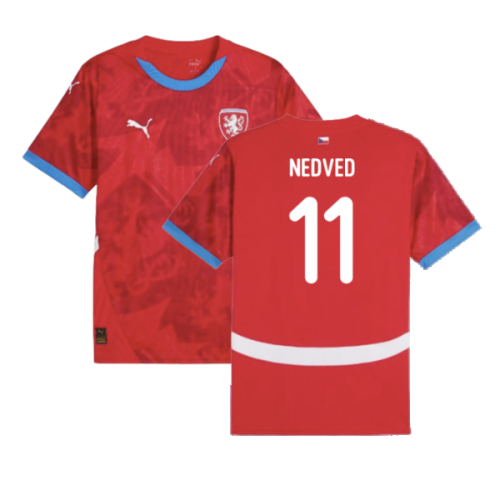 2024-2025 Czech Republic Home Shirt (Nedved 11)