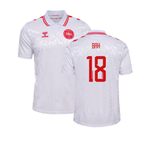 2024-2025 Denmark Away Shirt (Bah 18)