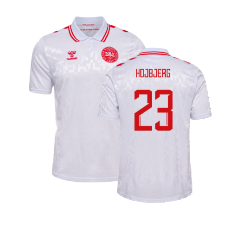 2024-2025 Denmark Away Shirt (Hojbjerg 23)